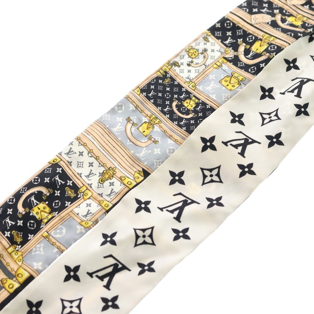 LOUIS VUITTON(ルイヴィトン) バンドーBB・レッツゴー シルクスカーフ ブラック ノワール M76422 レディース