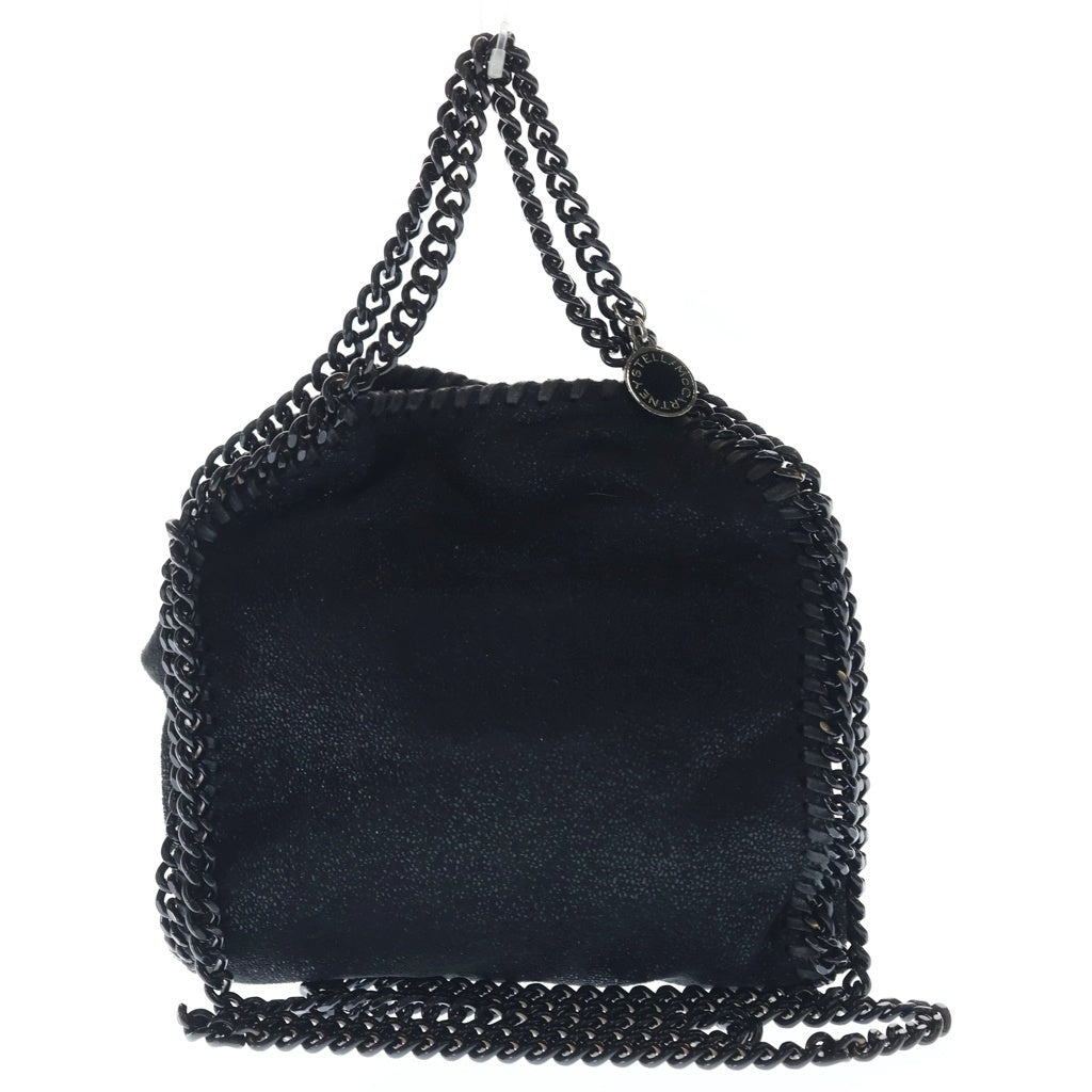 STELLA McCARTNEY(ステラマッカートニー) ファラベラ チェーン ミニトート フェイクレザー ショルダーバッグ ハンドバッグ ブラック レディース