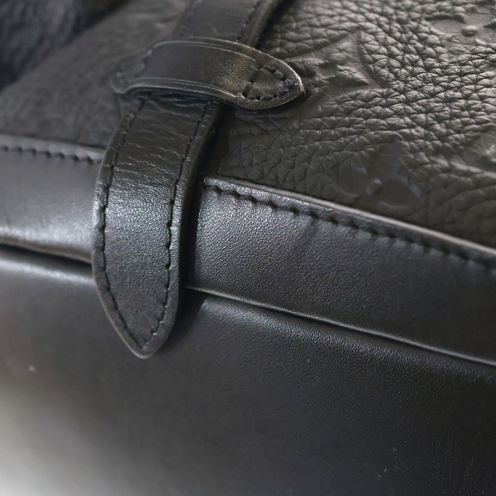 LOUIS VUITTON(ルイヴィトン) 19SS ヴァージル期 トリヨン モノグラム クリストファーGM バックパック リュック レザー RFID ブラック M53285