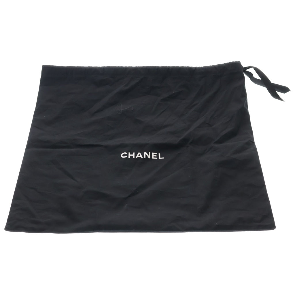 CHANEL(シャネル) ドーヴィル MM ハンドバッグ ショルダーバッグ ボーリングバッグ 2WAY キャンバス レザー ブラック AS3257 レディース