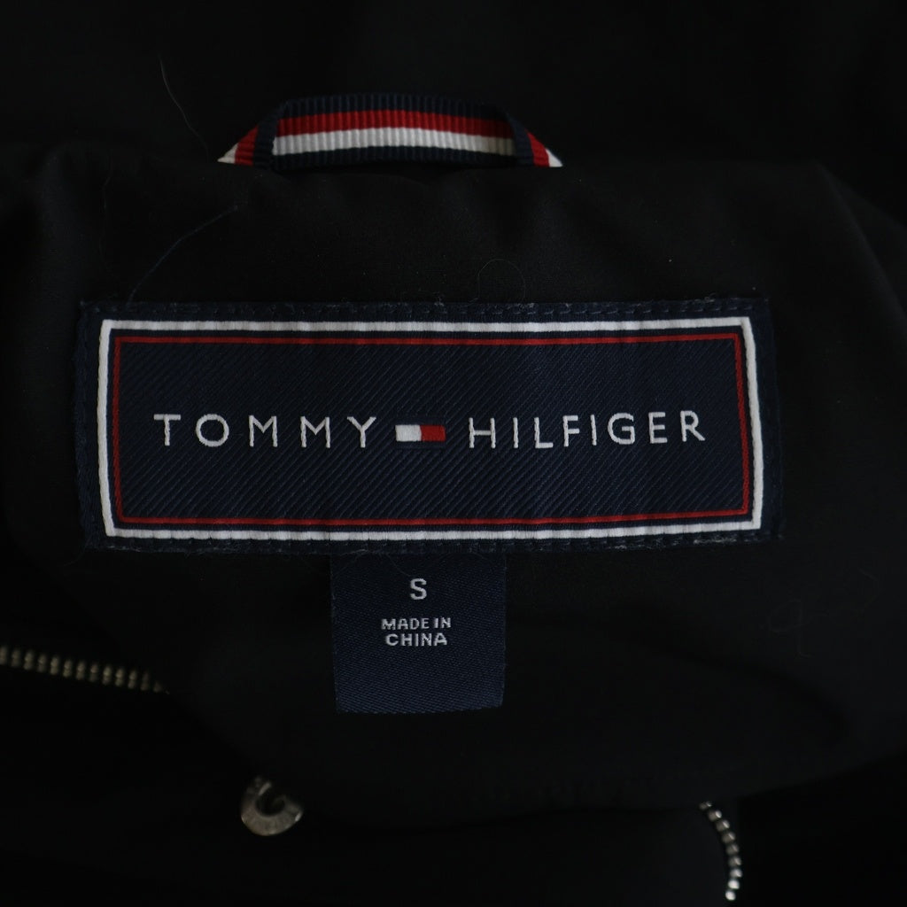 TOMMY HILFIGER(トミーヒルフィガー) ポリエステルマウンテンパーカー ライトジャケット ブラック #S レディース