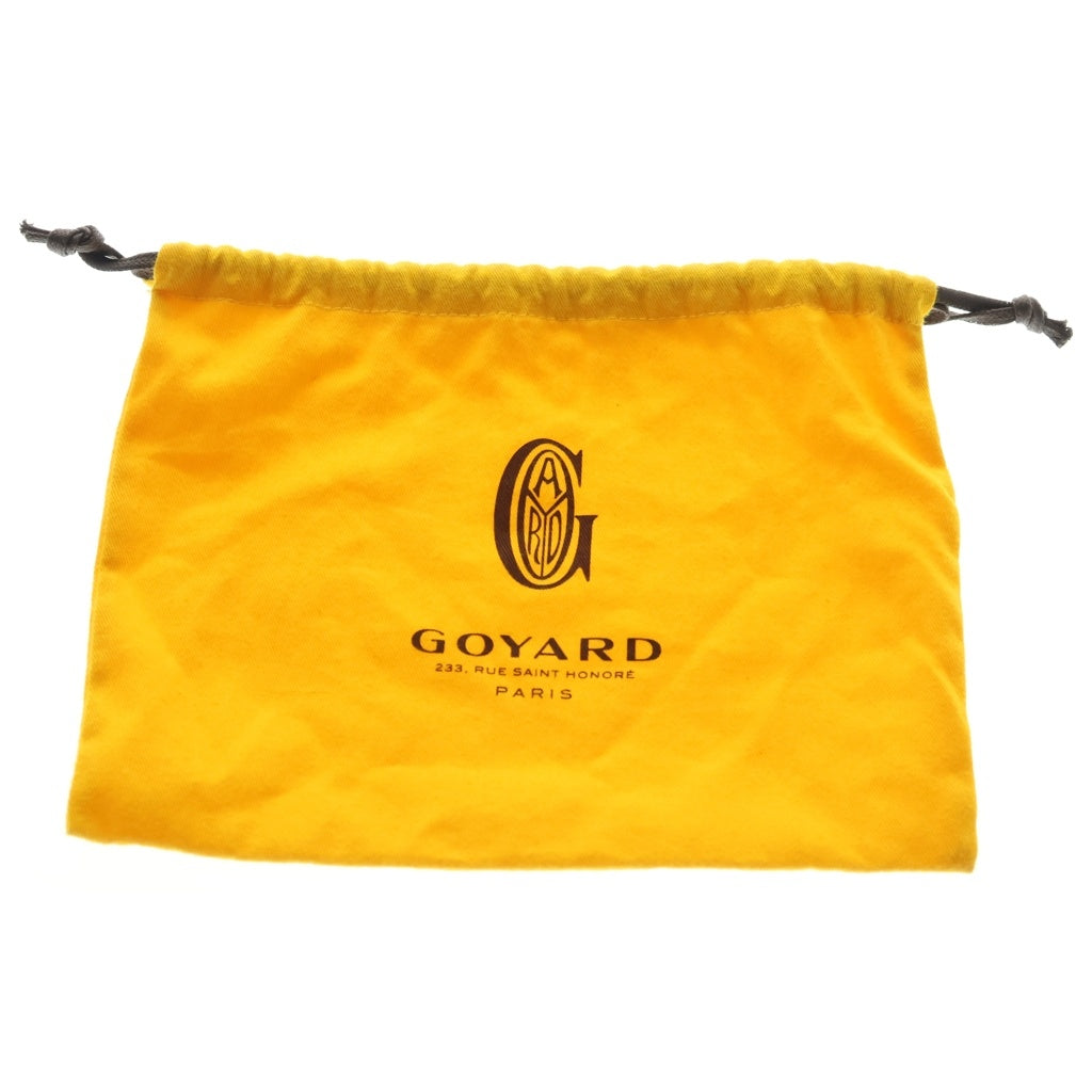 GOYARD(ゴヤール) プリュメ ポーチウォレット ショルダーバッグ ブラック シルバー金具 レディース