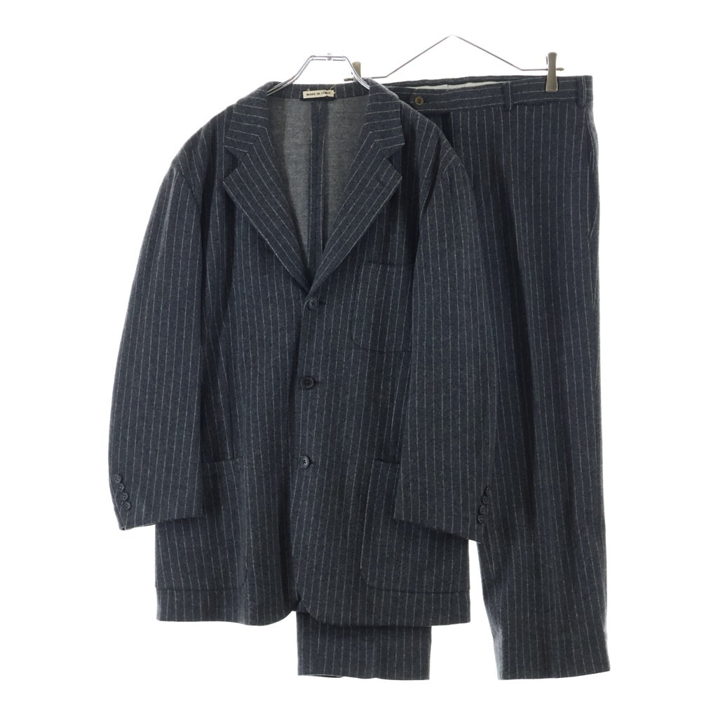 HERMES(エルメス) セットアップスーツ ストライプ総柄 ウール 3B 