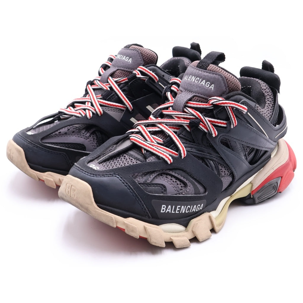 BALENCIAGA(バレンシアガ) Track トラック ローカットシューズ スニーカー ブラック/レッド レディース 542436