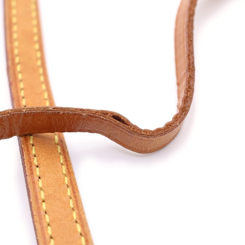 LOUIS VUITTON(ルイヴィトン) モノグラム ポシェットアクセソワール PVC レザー ハンド ショルダー バッグ アクセサリーポーチ ブラウン M51980