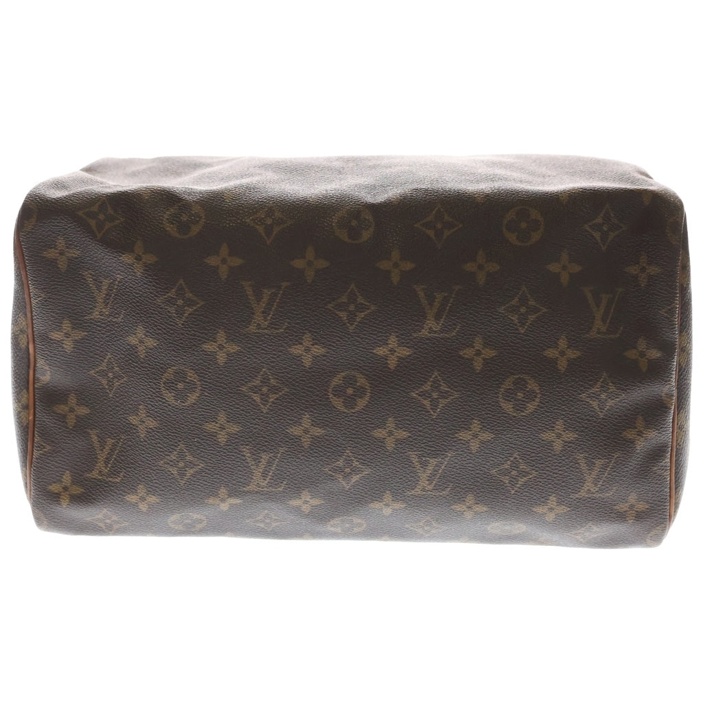 LOUIS VUITTON(ルイヴィトン) モノグラム スピーディ30 PVC レザー ハンドバッグ ブラウン M41526 レディース