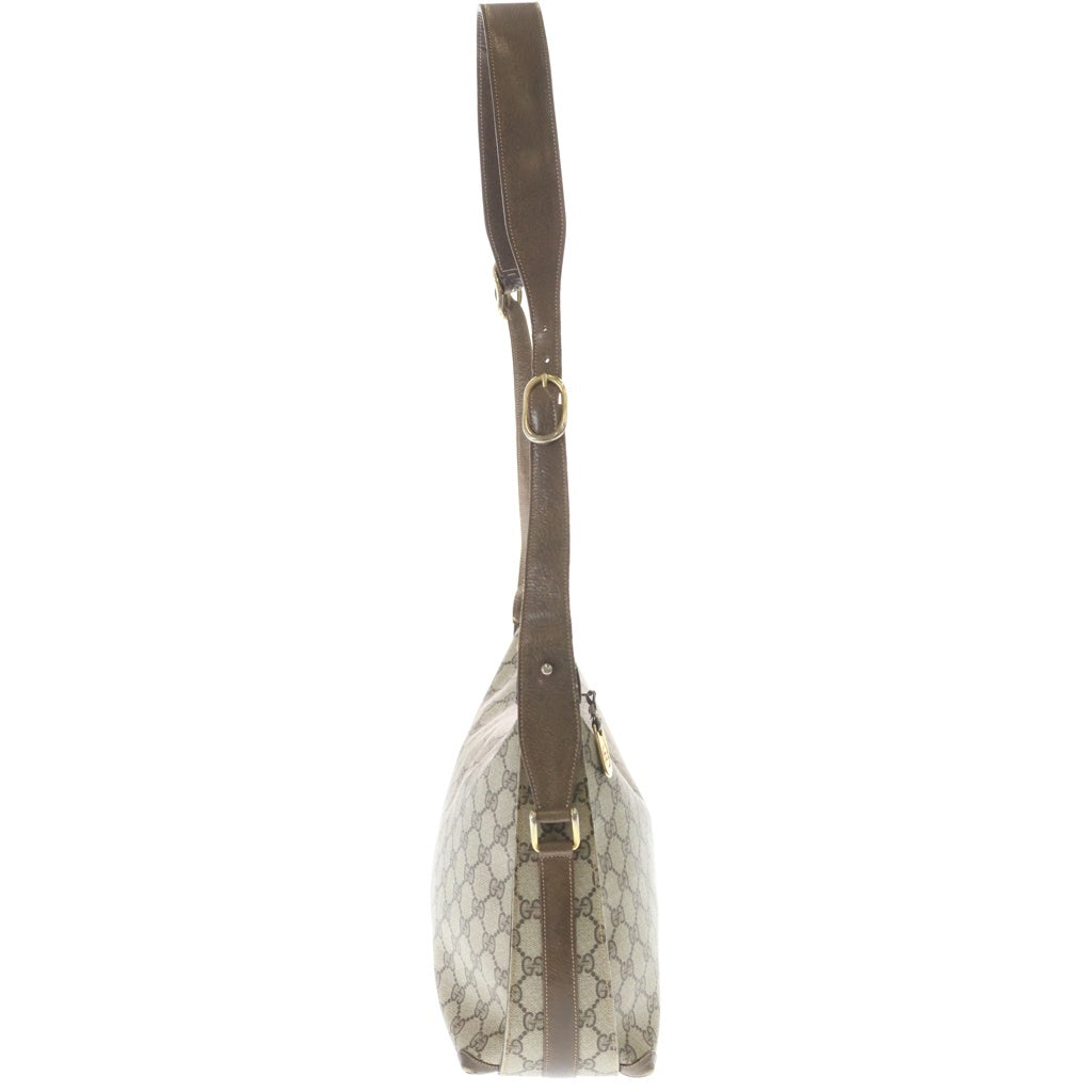 GUCCI(グッチ) GGスプリーム PVC レザー ショルダーバッグ ベージュ 0010846006 レディース