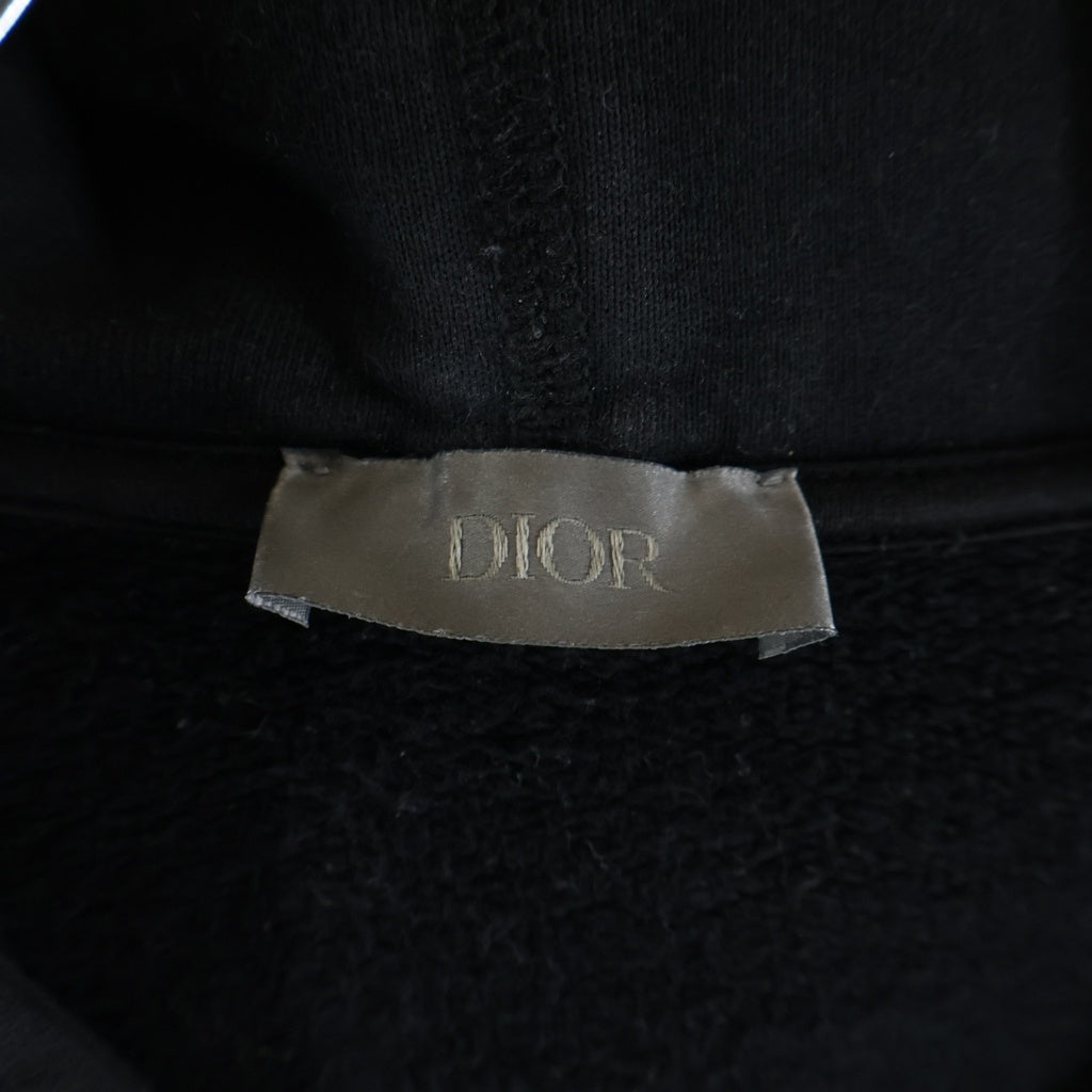 DIOR(ディオール) 20AW ATELIER アトリエ ロゴプリント プルオーバー スウェット パーカー フーディー ブラック 043J64600531