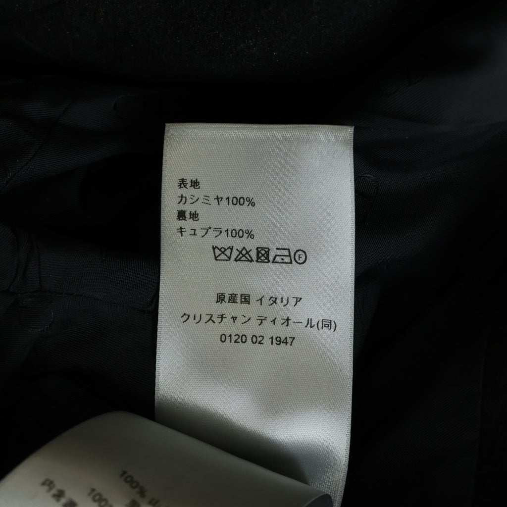 DIOR(ディオール) ウール 3B チェスターコート ブラック 4330344A3225