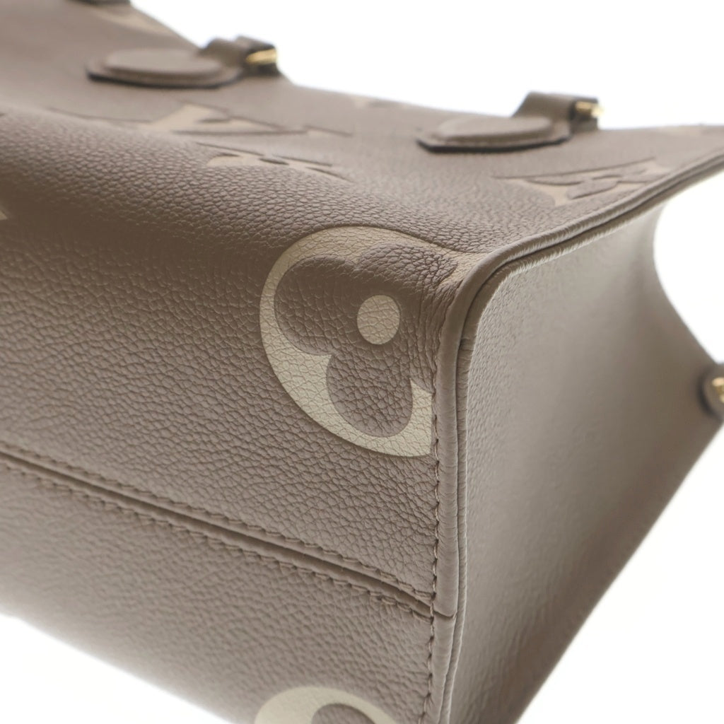 LOUIS VUITTON(ルイヴィトン) モノグラムアンプラント オンザゴーPM ショルダーバッグ バイカラー トゥルトレール クレーム M45779 RFID レディース