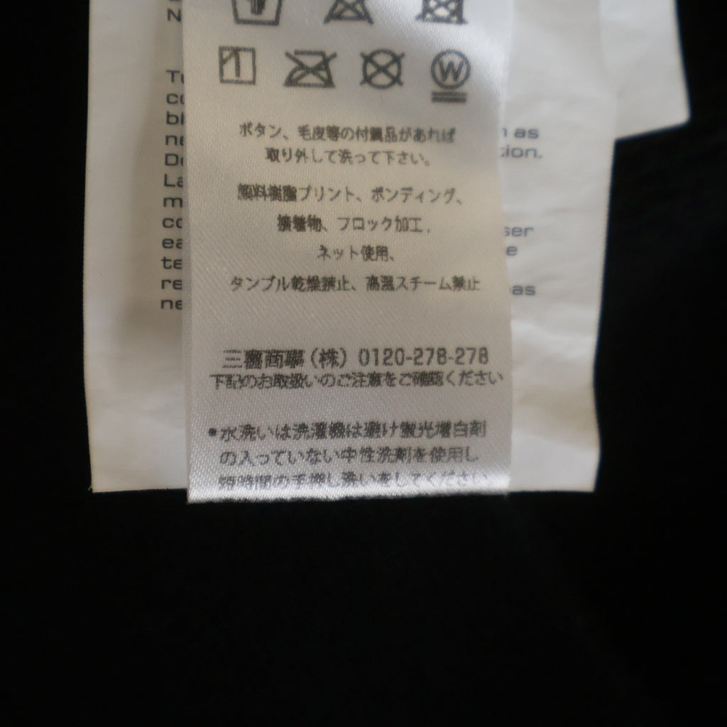 ALEXANDER WANG(アレキサンダーワン) 24AW WANG ラバープリント クルーネック プルオーバー スエット トレーナー ブラック 4CC3241508 4CC3241508