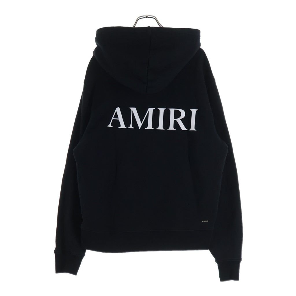 AMIRI(アミリ) MA CORE LOGO HOODIE コアロゴ スウェット プルオーバーパーカー ブラック SRAMJYHD1050SMRBC012