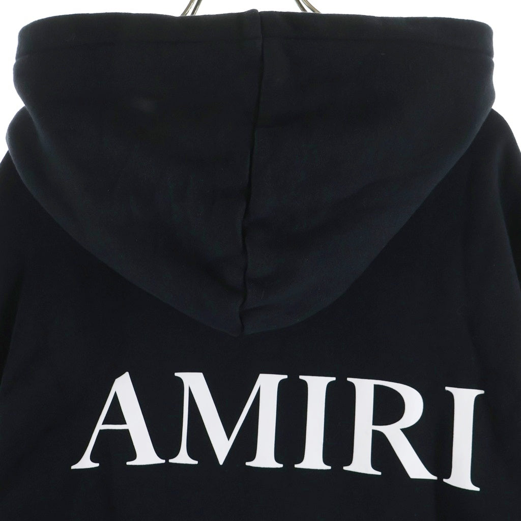 AMIRI(アミリ) MA CORE LOGO HOODIE コアロゴ スウェット プルオーバーパーカー ブラック SRAMJYHD1050SMRBC012