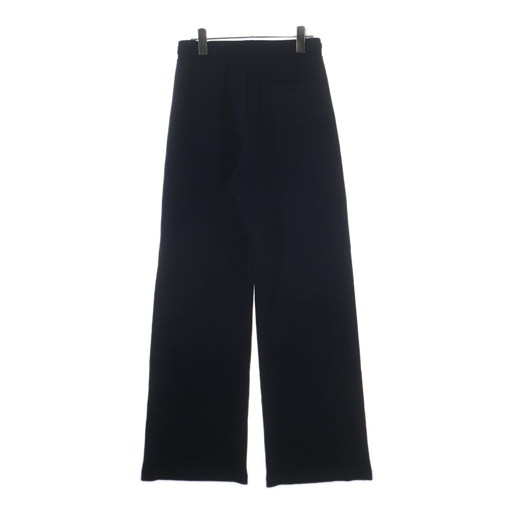 Max Mara(マックスマーラ) ロゴプリント ワイド スウェットパンツ ブラック 2619781051