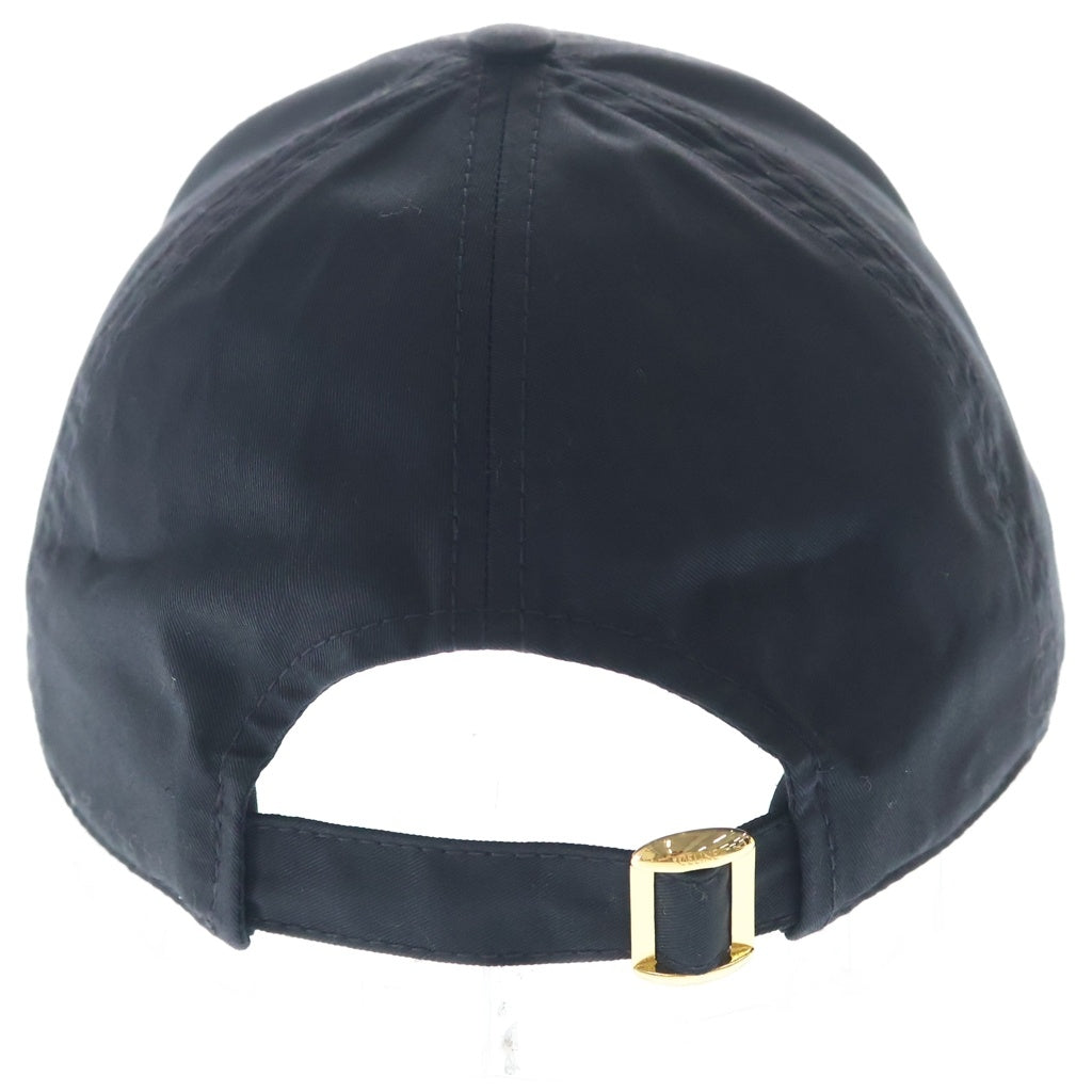 CELINE(セリーヌ) トリオンフ ロゴ ベースボールキャップ 帽子 ブラック