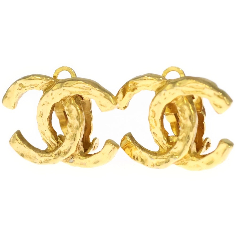 CHANEL(シャネル) ココマーク イヤリング 耳飾り アクセサリー GP ゴールド レディース
