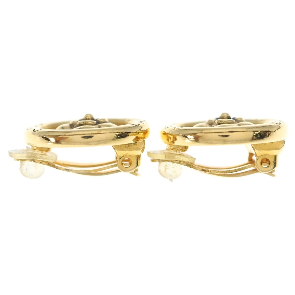 CHANEL(シャネル) カメリア イヤリング 97P ゴールド金具 レディース