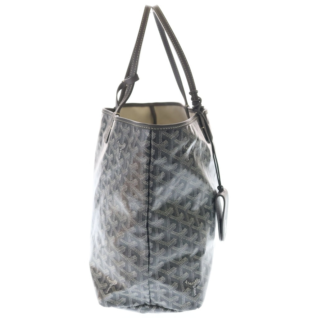 GOYARD(ゴヤール) サンルイPM PVCコーティングキャンバス トートバッグ ショルダーバッグ グレー レディース