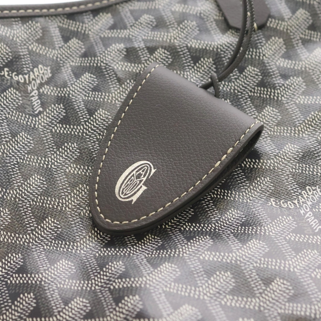 GOYARD(ゴヤール) サンルイPM PVCコーティングキャンバス トートバッグ ショルダーバッグ グレー レディース