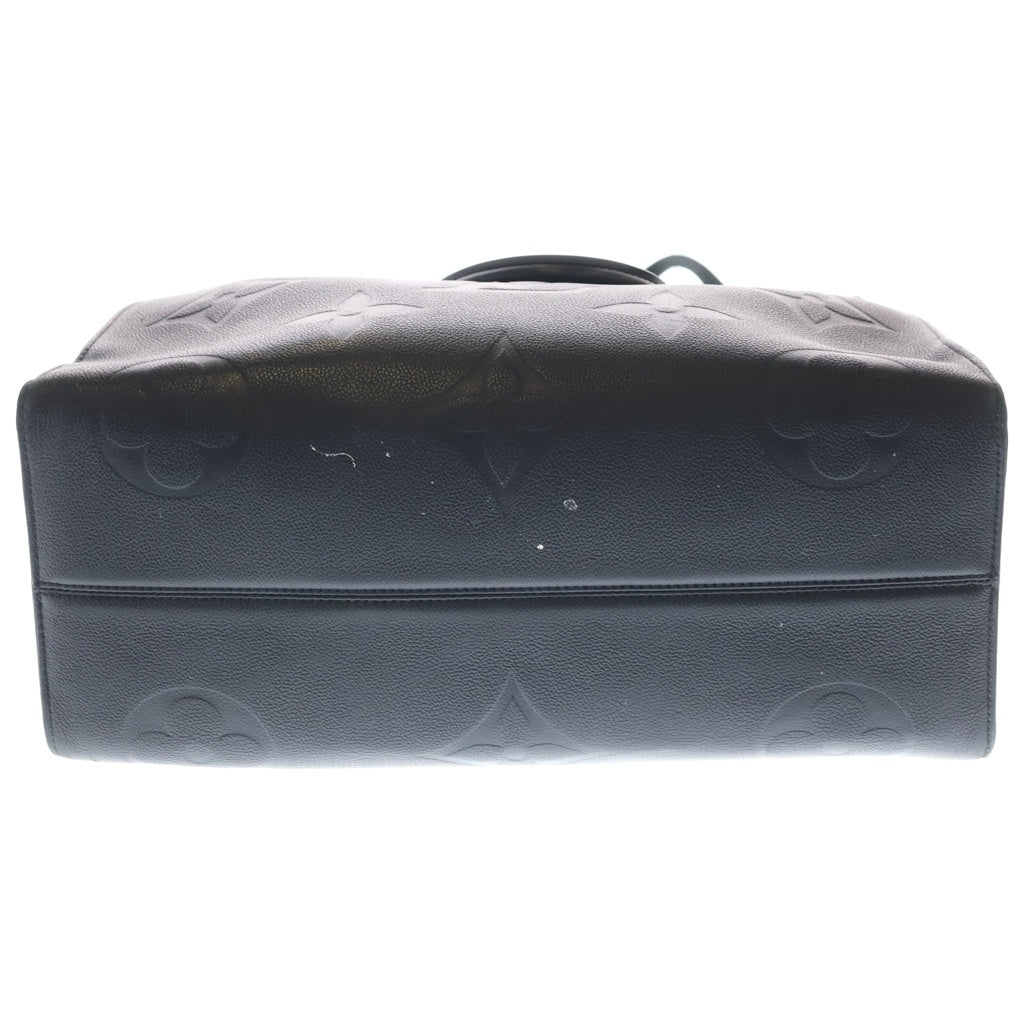 LOUIS VUITTON(ルイヴィトン) オンザゴーGM モノグラム アンプラントトートバッグ ブラック レザー ブラック M44925 RFID レディース