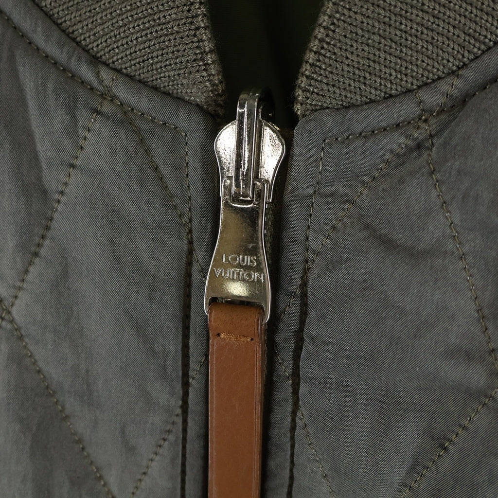 LOUIS VUITTON(ルイヴィトン) ×Christopher Nemeth クリストファーネメス リバーシブルブルゾン ジップアップ ナイロン グレー/グリーン RM152M