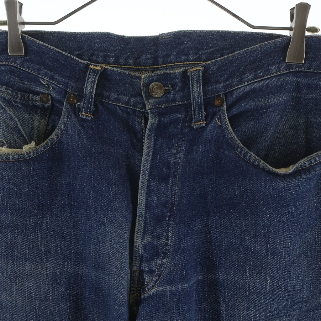 Levi's(リーバイス) 50S VINTAGE 501XX ヴィンテージ 53モデル 革パッチ 両面タブ ボタンフライデニムパンツ ジーンズ インディゴ