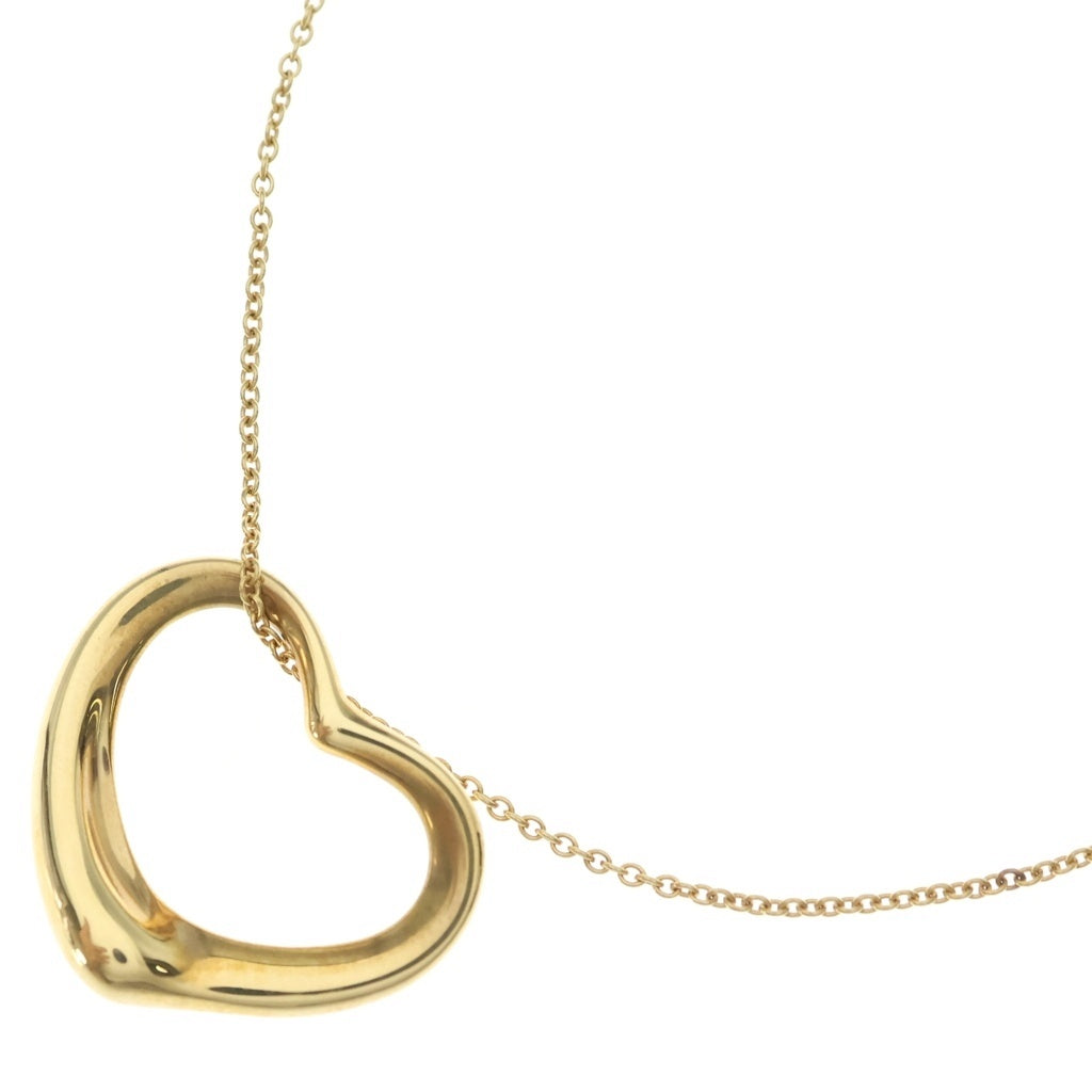 TIFFANY & Co.(ティファニー) オープンハートネックレス 750 6.2g レディース