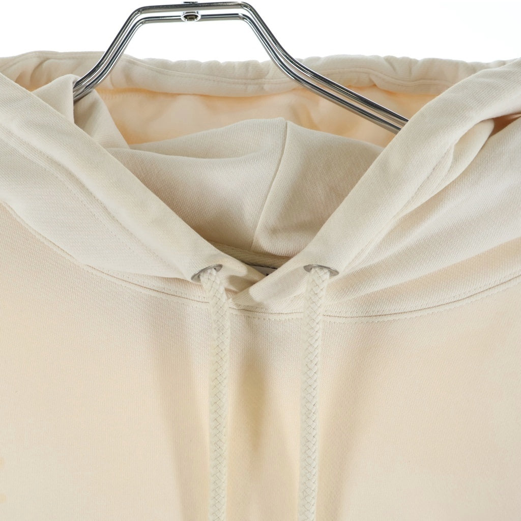 LOEWE(ロエベ) ANAGRAM PATCH POCKET HOODIE アナグラム パッチポケットフーディー プルオーバースウェットパーカー パーカー アイボリー H526Y25X31