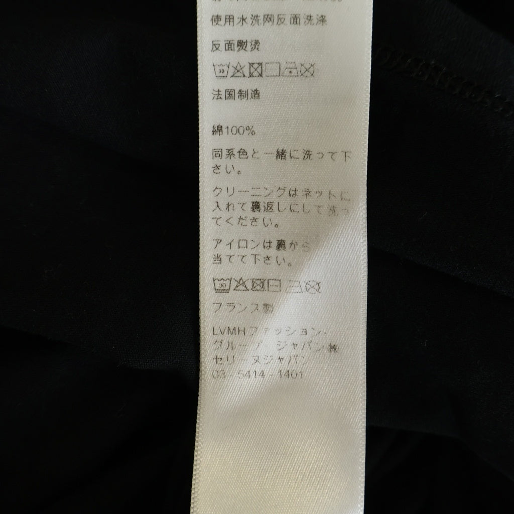 CELINE(セリーヌ) フロントロゴプリント 半袖Tシャツ カットソー ブラック 2X764671Q