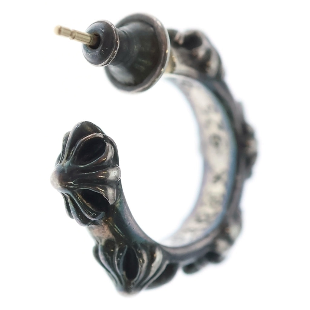 CHROME HEARTS(クロムハーツ) ■HOOP CROSS クロスバンド フープピアス シルバー BCA100 BCA100 レディース