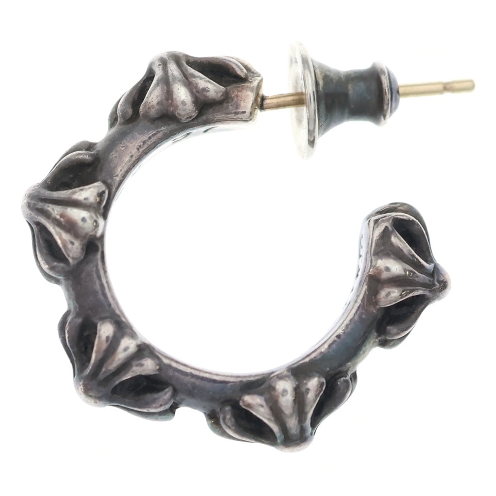 CHROME HEARTS(クロムハーツ) ■HOOP CROSS クロスバンド フープピアス シルバー BCA100 BCA100 レディース