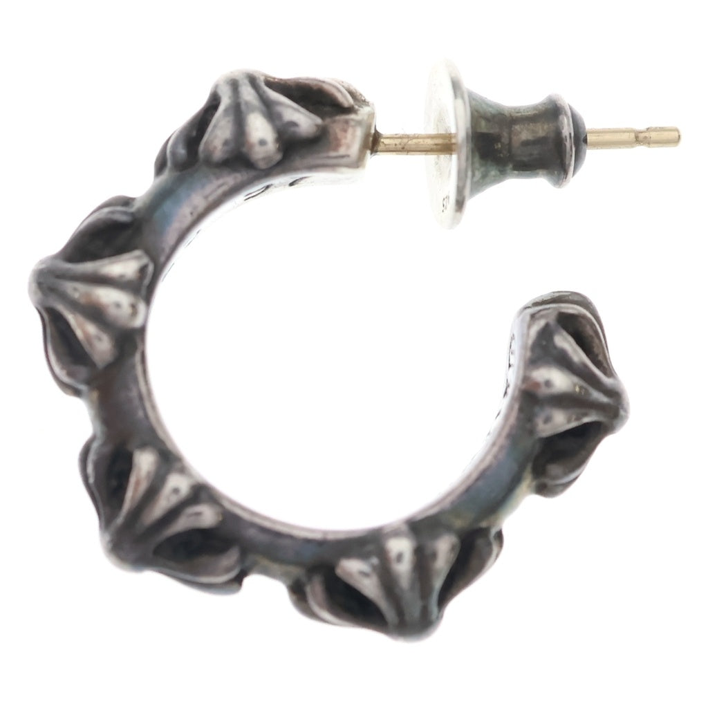 CHROME HEARTS(クロムハーツ) ■HOOP CROSS クロスバンド フープピアス シルバー BCA100 BCA100 レディース