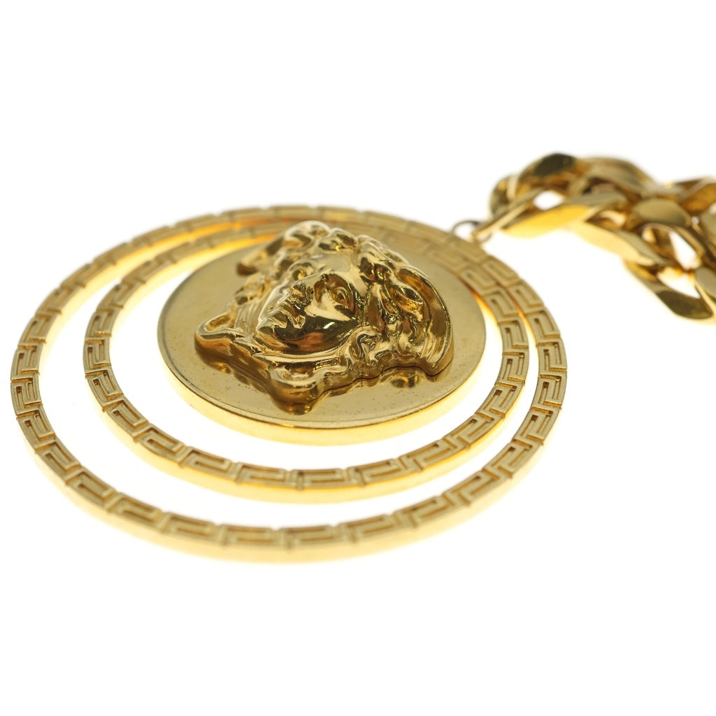 VERSACE(ヴェルサーチ) メドゥーサ GP チェーン ロング ネックレス ゴールド