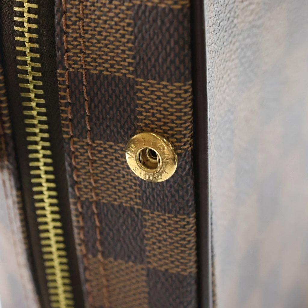 LOUIS VUITTON(ルイヴィトン) ダミエ エベヌ オラフPM PVC レザー ショルダーバッグ ブラウン N41442