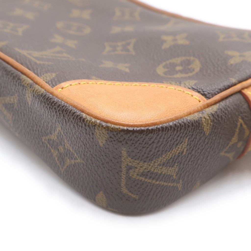 LOUIS VUITTON(ルイヴィトン) モノグラム マルリードラゴンヌ PVC レザー クラッチバッグ セカンドバッグ ポーチ ブラウン M51827