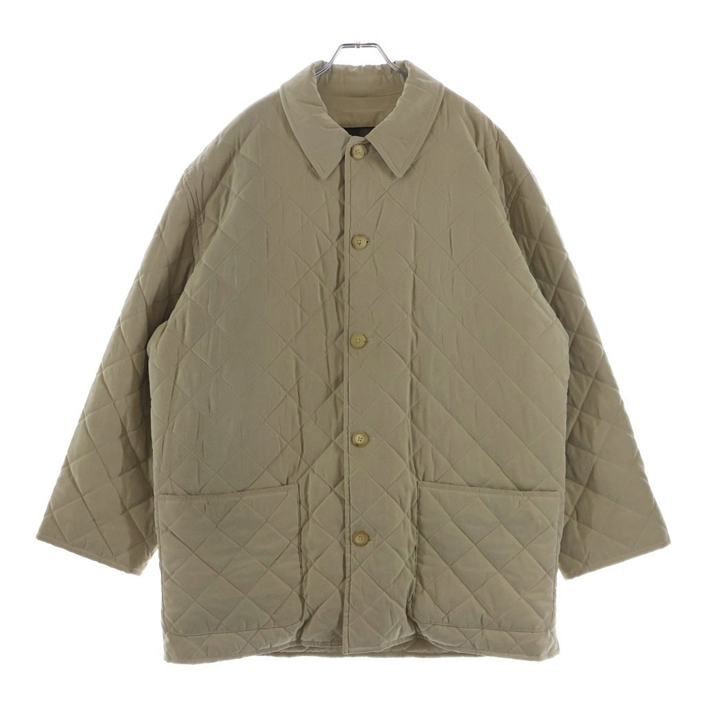 HERMES(エルメス) ライナー付き キルティングコート ベージュ #52