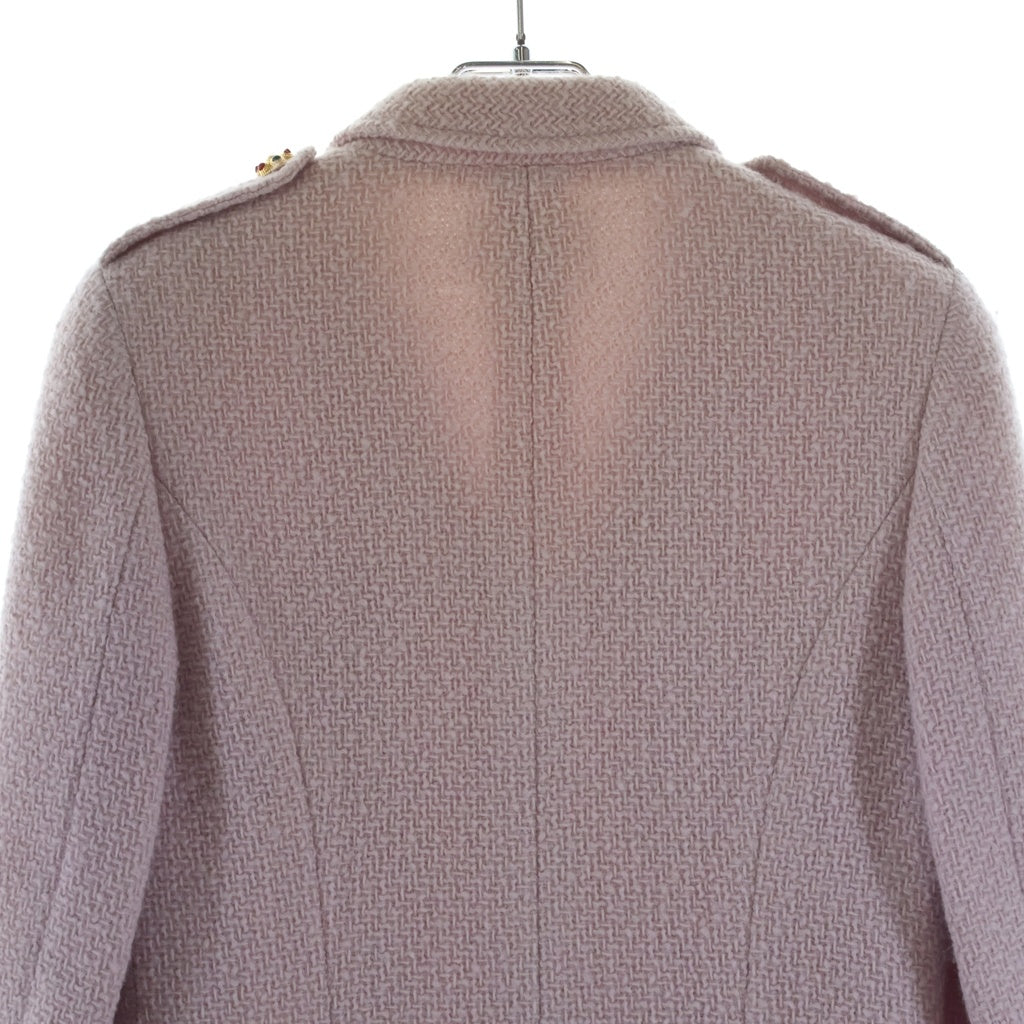 CHANEL(シャネル) 96AW リポア・ココマークボタン ジャケット ライトピンク #38 P08279V05067 レディース