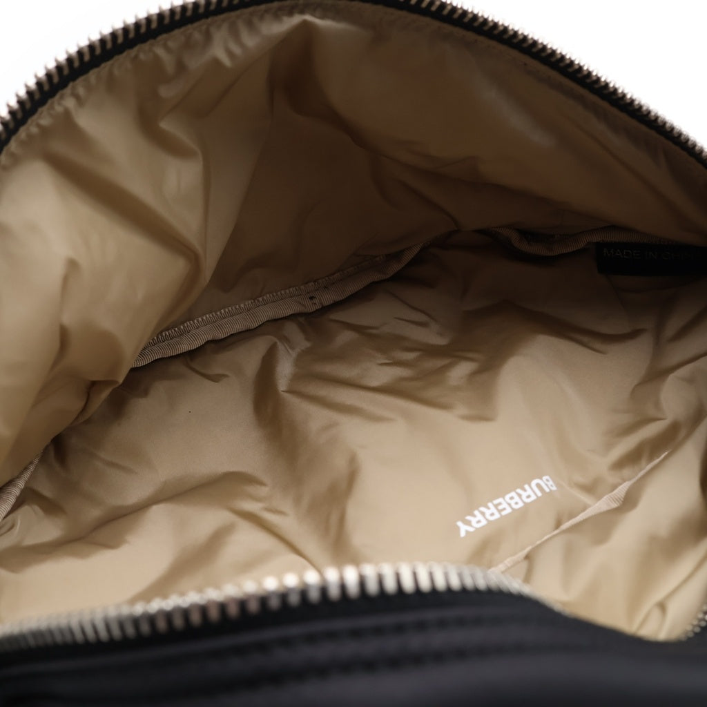 BURBERRY(バーバリー) タルボット ベルトバッグ ロゴ ボディバッグ ナイロン ブラック