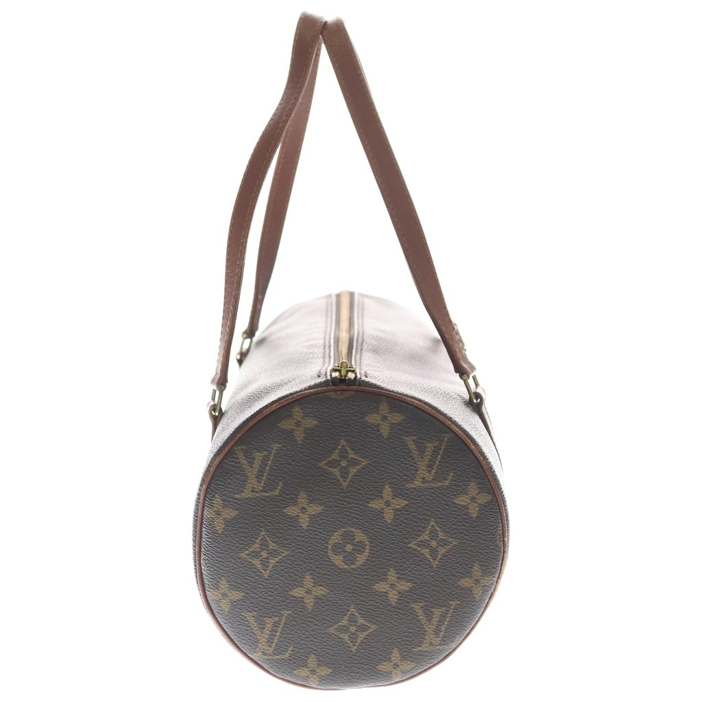LOUIS VUITTON(ルイヴィトン) モノグラム パピヨン30 ハンドバッグ ブラウン レザー M51365 NO0021 ポーチ レディース