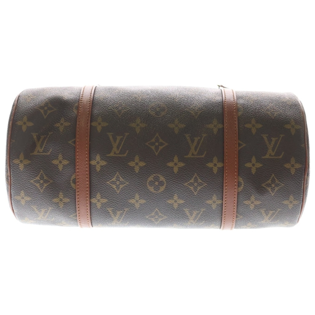 LOUIS VUITTON(ルイヴィトン) モノグラム パピヨン30 ハンドバッグ ブラウン レザー M51365 NO0021 ポーチ レディース
