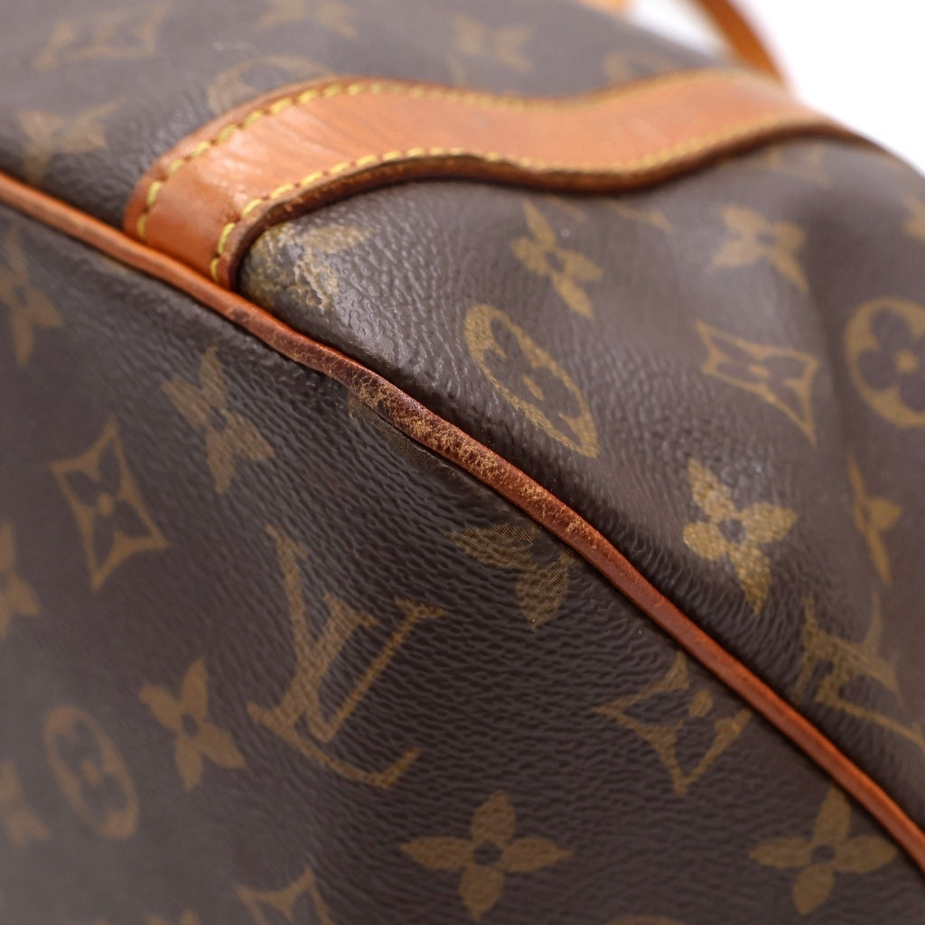 LOUIS VUITTON(ルイヴィトン) モノグラム サックショッピング トートバッグ ハンドバッグ ブラウン PVCレザー M51109 ゴールド金具 レディース
