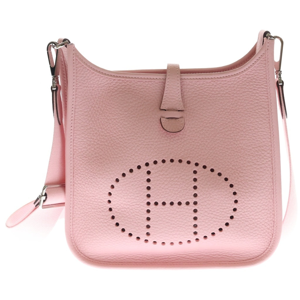 HERMES(エルメス) エブリン23 ローズサクラ ショルダーバッグ ピンク レザー トリヨン K刻印 シルバー金具 レディース