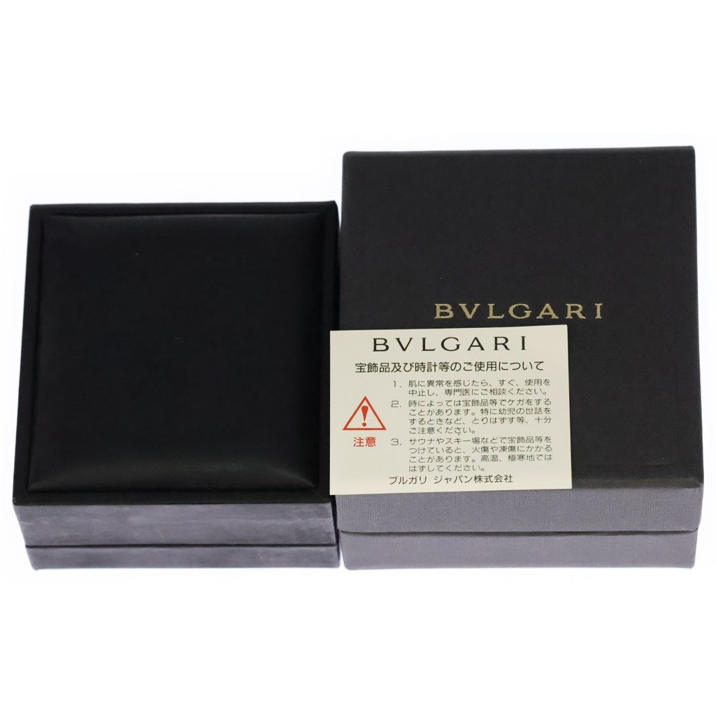 BVLGARI(ブルガリ) ブルガリ・ブルガリ オニキス ピアス ホワイトゴールド/ブラック レディース