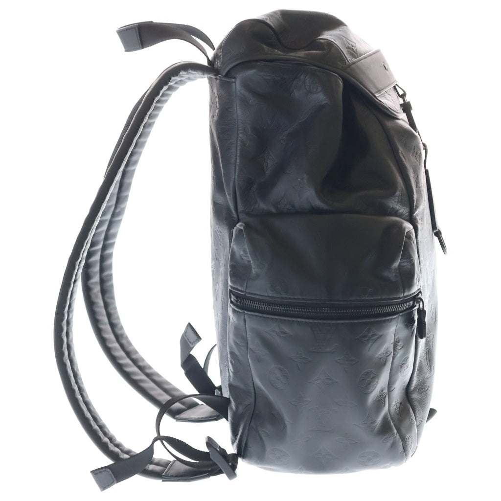 LOUIS VUITTON(ルイヴィトン) モノグラムシャドウ ディスカバリー リュックサック バックパック ブラック レザー M43680 レディース
