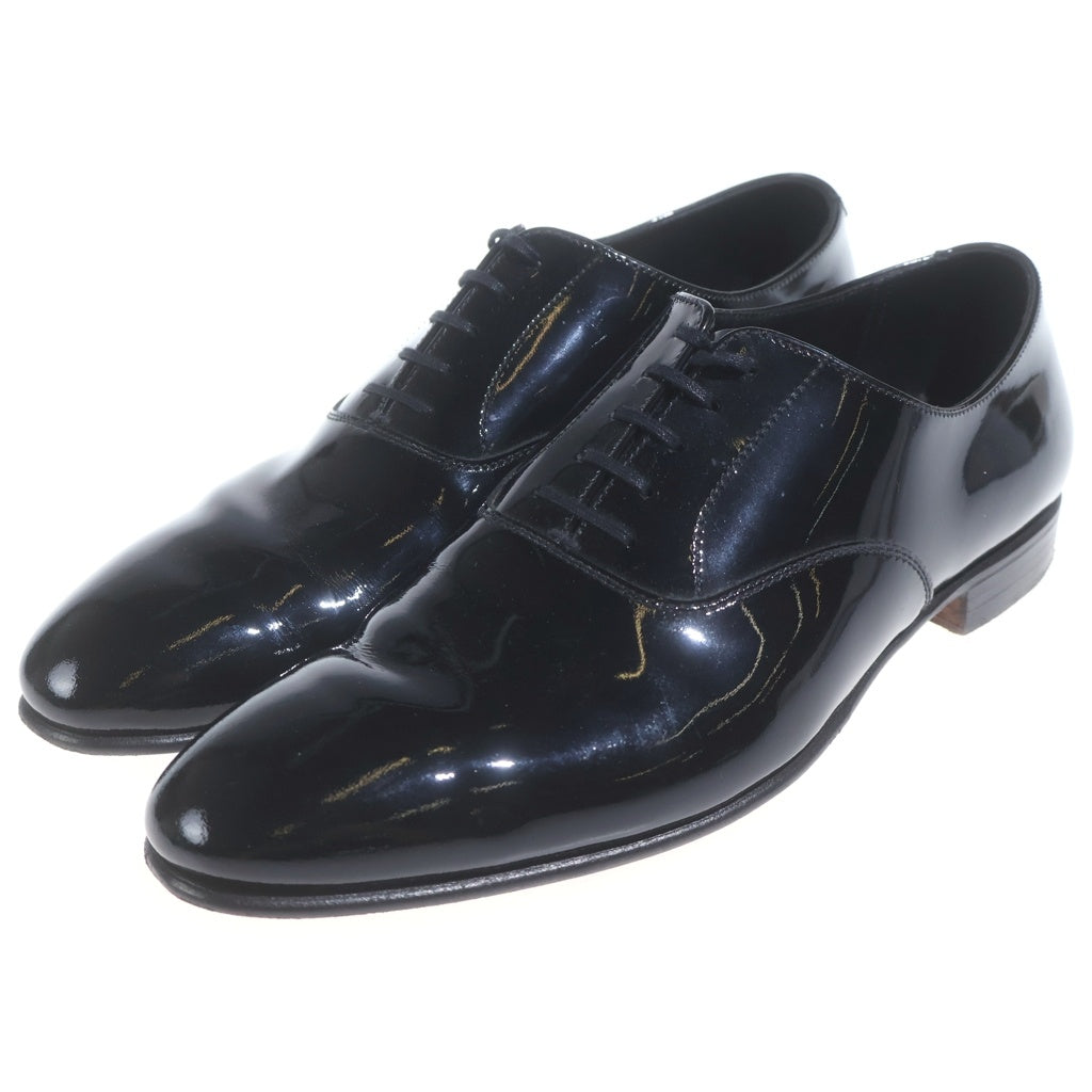 Crockett&Jones(クロケットアンドジョーンズ) CROCKETT&JONES ドレスシューズ 内羽式 パテントレザー ブラック UK7.5