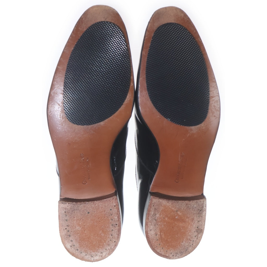 Crockett&Jones(クロケットアンドジョーンズ) CROCKETT&JONES ドレスシューズ 内羽式 パテントレザー ブラック UK7.5
