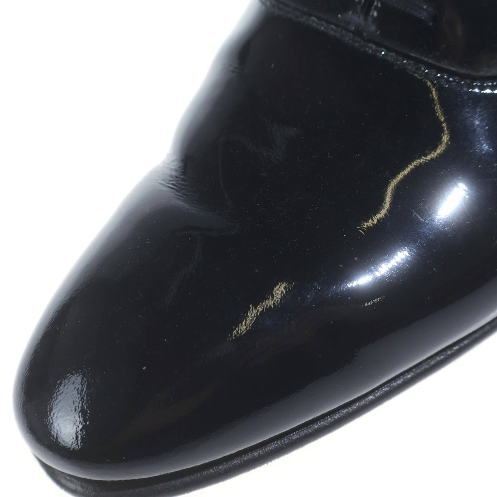 Crockett&Jones(クロケットアンドジョーンズ) CROCKETT&JONES ドレスシューズ 内羽式 パテントレザー ブラック UK7.5