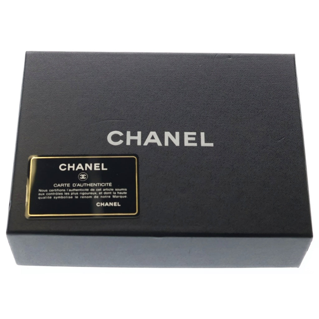 CHANEL(シャネル) マトラッセ チェーンウォレット ショルダーバッグ ブラック キャビアスキン ゴールド金具 レディース