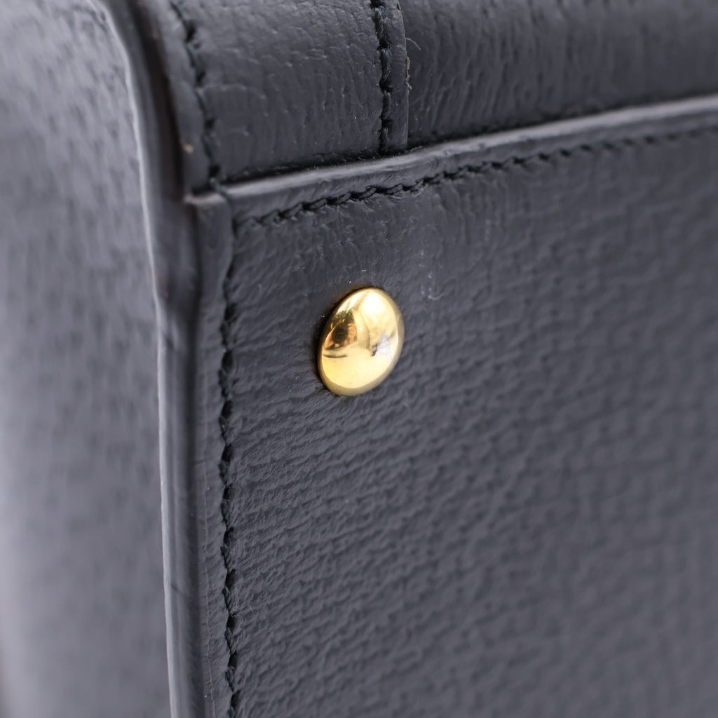 GUCCI(グッチ) ダイアナ ミディアム バンブー レザー 2WAY ハンドバッグ トートバッグ ショルダーバッグ ブラック 678842 レディース