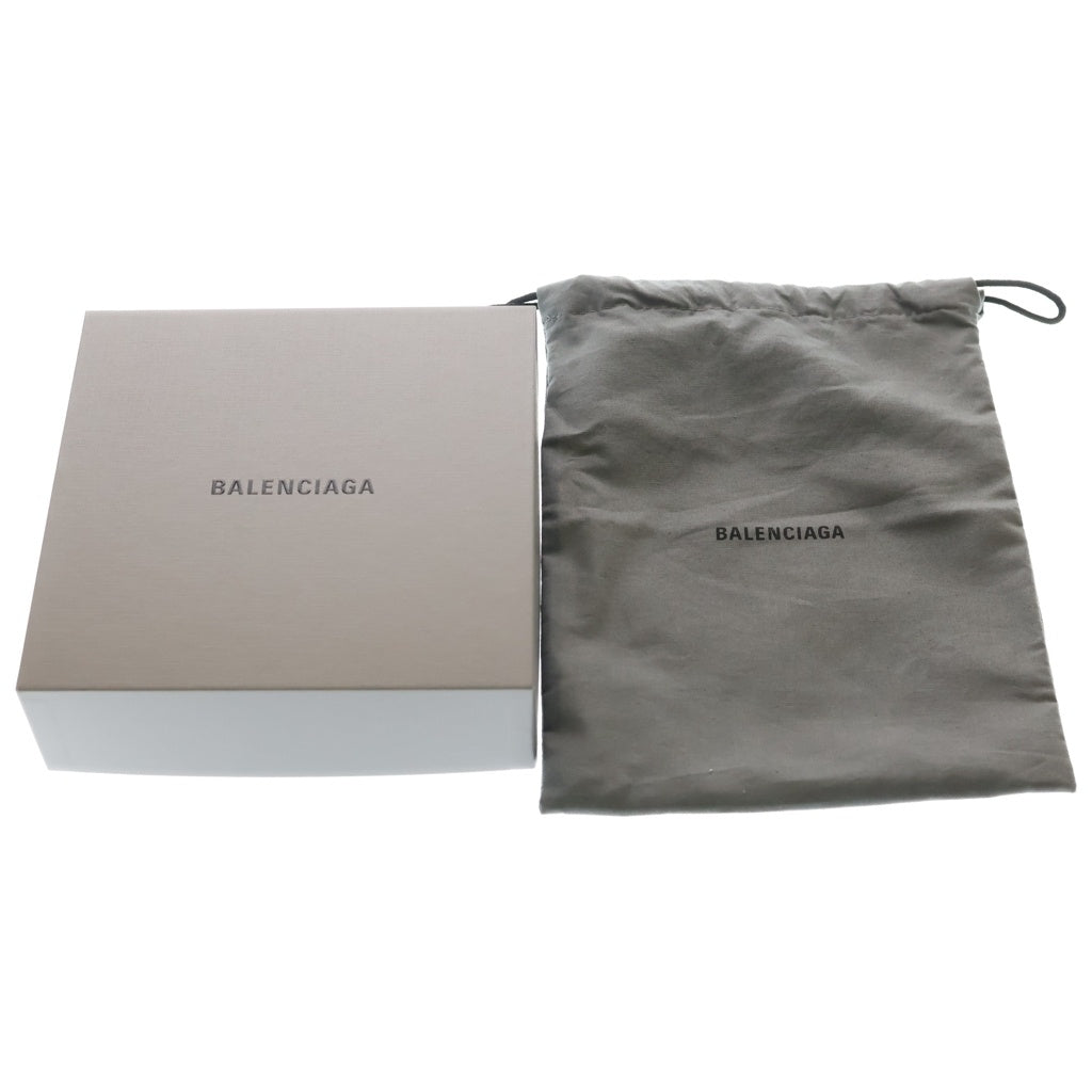 BALENCIAGA(バレンシアガ) ル カゴール チェーンショルダーバッグ ハート ブラック レザー 722781 シルバー金具 レディース